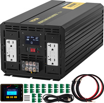 VEVOR Energy Converter, 5000 W Modified Wave Transformer, 12V DC to 110V AC - $256.99