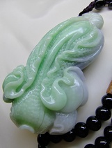 Icy Ice Lavender Purple/Green Burma Jadeite Jade Cabbage Hand Piece # 69... - £4,596.30 GBP