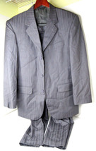 Mario Rossi 2-Piece Suit Jacket Pants Set Silver Gray Mens Size 38S 32S ... - £35.48 GBP