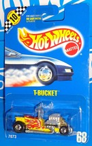 Hot Wheels  1991 Speed Points Mainline #68 T-Bucket Yellow w/ BWs - $7.00