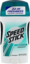 Speed Stick Deodorant, Regular - 3 oz (PACK OF 3) (3) - £20.77 GBP