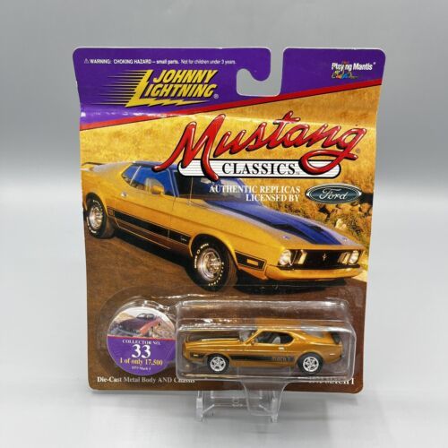 Primary image for Johnny Lightning Mustang Classics 1973 Mach I Die-Cast 1997 1:43 Scale