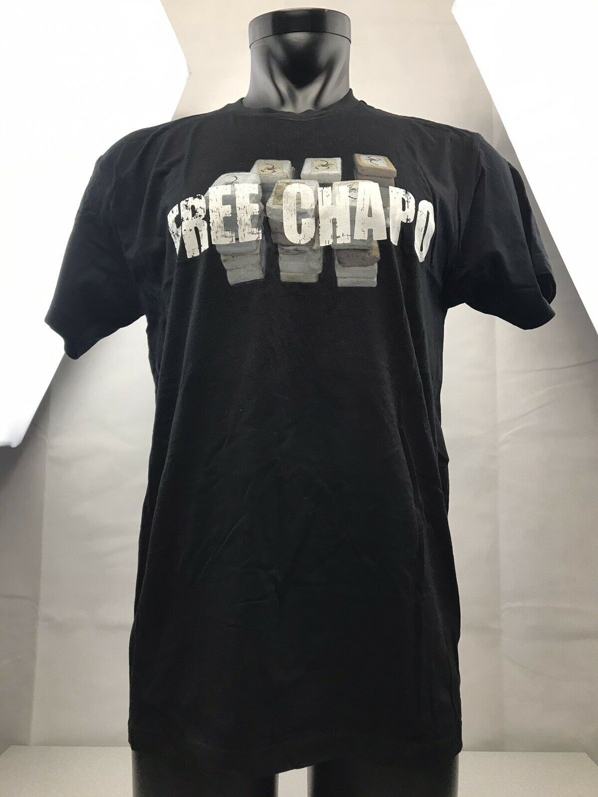 Next Element Free Chapo T-Shirt Size L Kg A1 Drug lord  Urbanwear Hiphop - $19.80