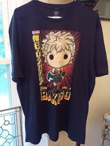 Funko Pop Mens T Shirt Katsuki Bakugo My Hero Academia Anime Japan Black... - £21.61 GBP