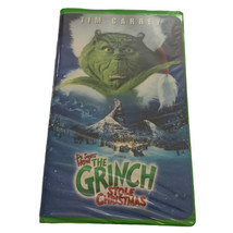 How the Grinch Stole Christmas VHS Video Tape Movie Clamshell Jim Carrey... - £6.10 GBP