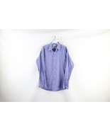 Ben Sherman Mens Medium 32/33 Tailored Slim Fit Collared Button Shirt Bl... - $47.32 CAD