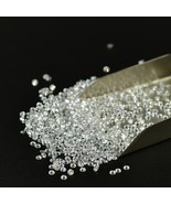 0.8 to 3.5mm Round White Loose Moissanite Stone D Color VVS1 Brilliant Cut - €16,51 EUR