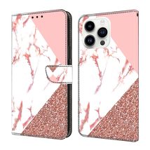 Generic Case for iPhone 17 Air (Color: Pink Marble) Leather Wallet Flip ... - $53.10