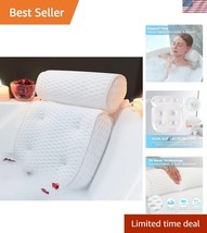Luxury Bathtub Pillow for Neck and Back Support - Non-Slip, Ergonomic De... - $29.99