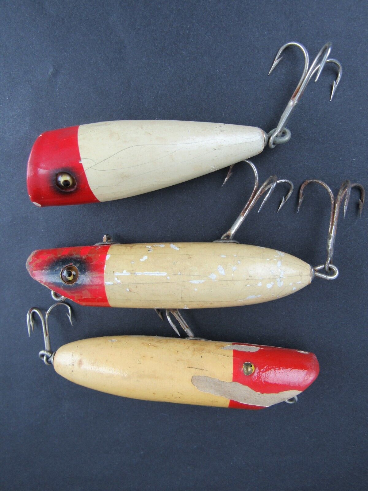 3 Vintage Wooden Fishing Lures South Bend and 10 similar items 3 Vintage Wooden Fishing Lures South Bend and 10 similar items