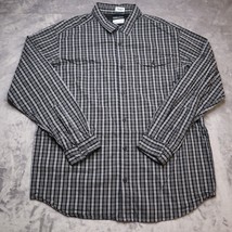 Columbia Omni Wick Shirt XL Plaid Long Sleeve Button Up Casual Athletic Men - £23.35 GBP
