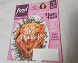 Food Network Magazine November 2020 Sunny Anderson Guest Editor Thanksgi... - £10.99 GBP