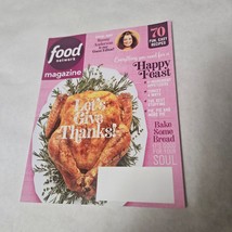 Food Network Magazine November 2020 Sunny Anderson Guest Editor Thanksgiving - £10.94 GBP