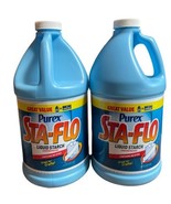 2X Purex Sta Flo Liquid Starch Concentrated 64 Oz Crafts Quilting - $165.00