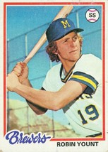 1978 Topps Robin Yount 173 Brewers VG - £3.14 GBP