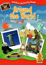 Sticker Activity Book - Around The World - with Over 100 Stickers - £5.58 GBP