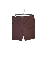 Additions by Chico&#39;s Chino/Bermuda Shorts Chico Size 1.5 (10) Brown Stretch - £23.14 GBP