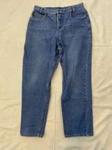 Pendleton Originals Womens sz 14 Petite High Rise Cotton Denim Mom Blue Jeans - £22.52 GBP