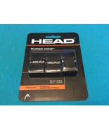 HEAD SUPER COMP RACKET OVERGRIP - 3 PACK - BLACK - TOUCH / SWEAT ABSORPTION - $187.97 MXN
