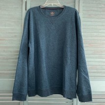 Members Mark Crew Neck Pullover Knit Sweater ~ Sz XL ~ Blue ~ Long Sleeve - £17.93 GBP