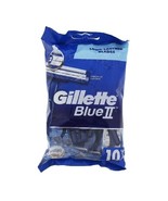 3 x Gillette Blue II 2 Blade Disposable Razor | Aloe Vera - £19.47 GBP