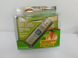 Radio Shack Digital LCD Golf Caddy 63-1118 Indicates Wind Direction &amp; In... - $10.20