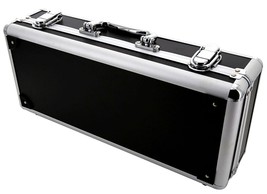 Rowin LC100 Mini Pedal Board Case + Power Supply Cabling fit 5 Mini Pedals Black - £55.46 GBP