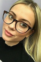 New Versace Mod. 3247 1951 Tortoise 53mm Cat Eye Women&#39;s Eyeglasses Italy - $3,175.74 MXN