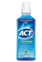 ACT Restoring Anticavity Mouthwash Cool Mint 18.0fl oz - $35.99