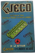 JECO Cylinder Heads Vintage Original Advertising Tin Sign Free Shipping ... - £45.42 GBP