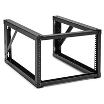 NavePoint 6U Open Frame Wall Mount Server Rack for 19&quot; Networking IT Equipment &amp; - £179.40 GBP