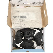 NEW Burton Mint Snowboard Boots!  US 5, UK 3, Euro 35, Mondo 22   Black &amp; White - £111.90 GBP