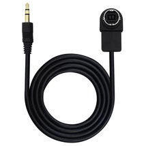 3.5mm AUX Audio Jack Cable Adapter For Alpine CDA-9833 CDA-9833R CDA-9835 - £16.72 GBP