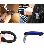 Handy Bar Car Door Handle + Assist Grab Strap Set- Vehicle Cane Aid for ... - $54.30 CAD