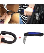 Handy Bar Car Door Handle + Assist Grab Strap Set- Vehicle Cane Aid for ... - £32.20 GBP