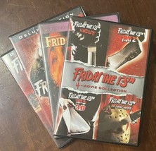 Friday the 13th DVD Collection Lot - 7 Movies! Jason Horror Classics LIKE NEW! - £29.38 GBP