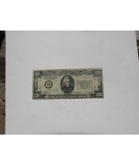 1934 Series D 20 Dollar US Note.   20220093 - £39.83 GBP