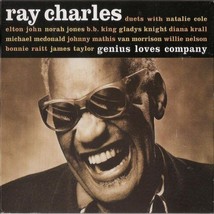 Ray Charles Genius Loves Company Cd 2004 12 Tracks Duets Natalie Cole Elton John - £3.18 GBP