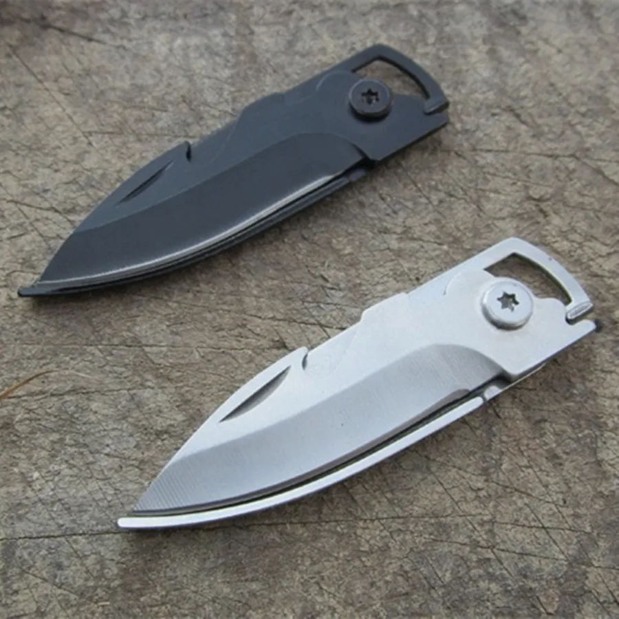Outdoor Travel Camping Survival Pocke Knife Stainless Mini Portable Folding Key - £8.22 GBP