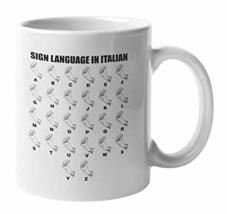 Make Your Mark Design Funny Sign Language In Italian, Italians Ceramic Coffee &amp;  - £15.54 GBP+