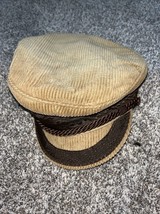 Vintage House Of Tyrol Hat Corduroy Made in Germany Size 58, 7 1/4 - $18.00