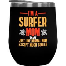 Make Your Mark Design I&#39;m a Surfer Mom. Cool Coffee &amp; Tea Gift Mug for Mommy, Ma - £22.09 GBP