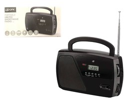 GPX R633B Portable AM/FM Shortwave Radio - Black - £15.57 GBP