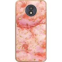 New Marble Design Glitter Case for Motorola Moto G6 Play PINK - £4.59 GBP