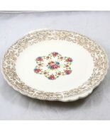 Sebring Ohio Pottery Platter 22K Gold Trim 10-1/2&quot; - $177.95 MXN