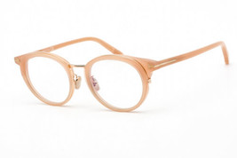TOM FORD FT5784-D-B 072 Shiny Semi-Milky Pink Eyeglasses New Authentic - £111.06 GBP