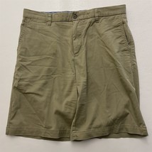 Tommy Bahama 34 x 9&quot; Khaki Flex Tencel Blend Coolmax Twill Chino Shorts - £27.07 GBP