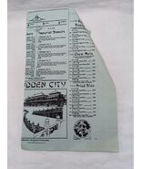 Forbidden City IL Chinese Restaurant Photocopy Paper Menu 5 1/2&quot; x 8 1/2&quot; - €14,84 EUR