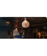 Double Rattan Wicker Handwoven Lampshade Pendant Beach Chandelier Boho H... - $179.34 CAD