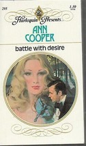 Cooper, Ann - Battle With Desire - Harlequin Presents - # 295 - £1.78 GBP